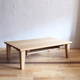 【オーダー例】 棚付きローテーブル